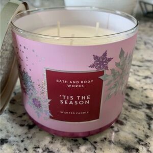Bath & Body Works: 14.5 Oz 3-Wick Candle: Tis The Season